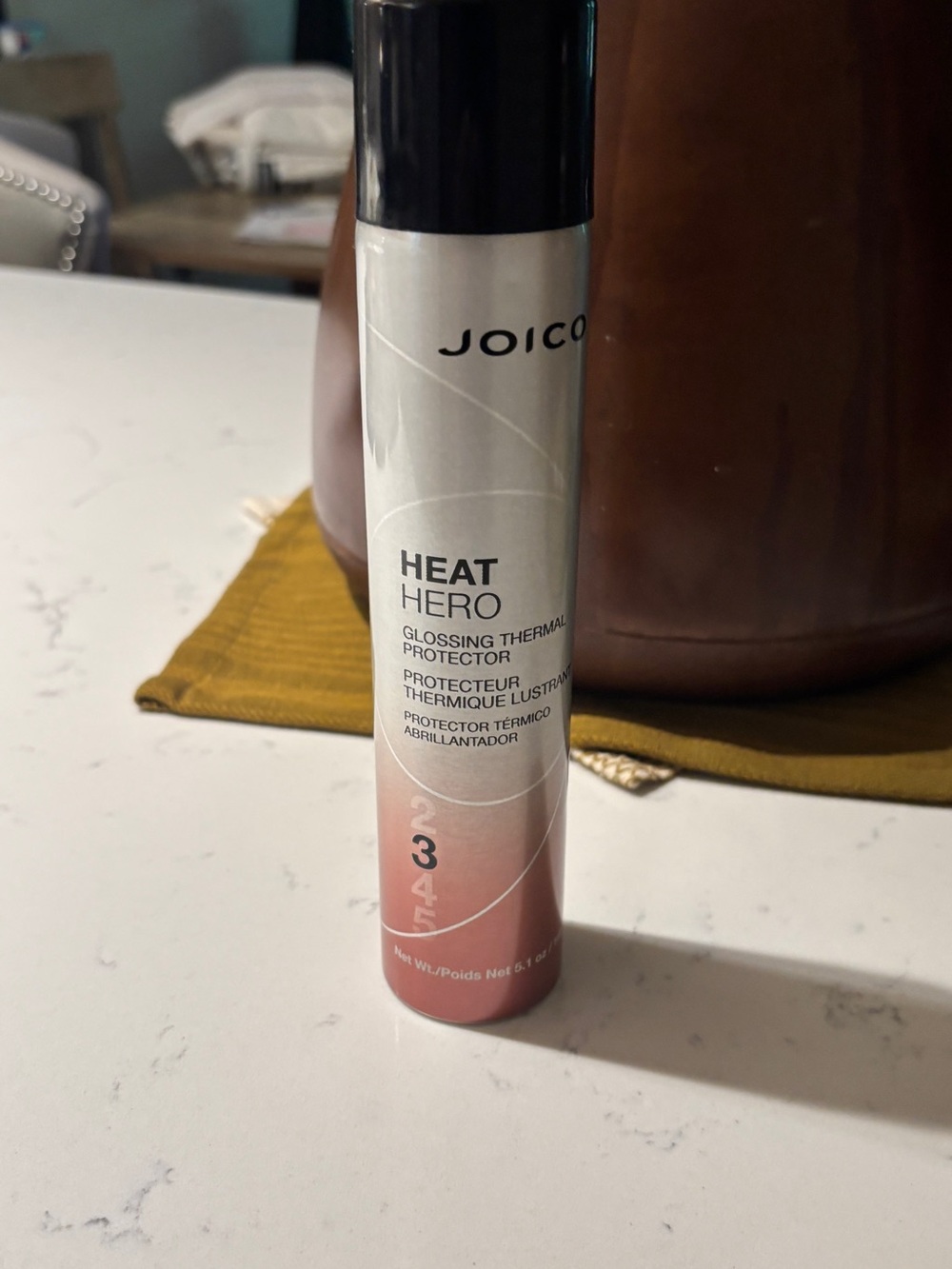 Joico Heat Hero Glossing Thermal Protector – Pink and Black Bottle